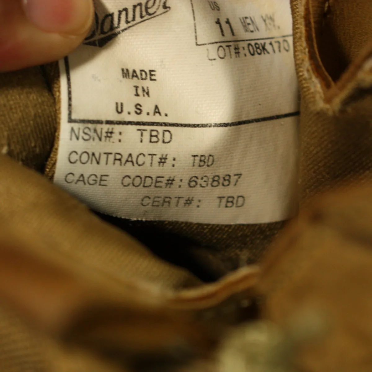 Danner USMC vibram ブーツ 29cm 記録写真1
