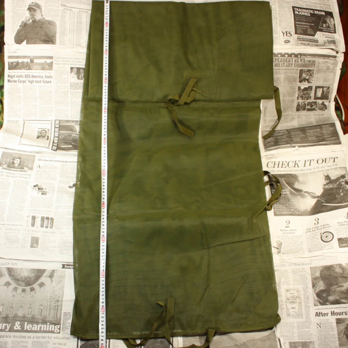 米軍実物 蚊帳(一人用) 中古良品 記録写真3