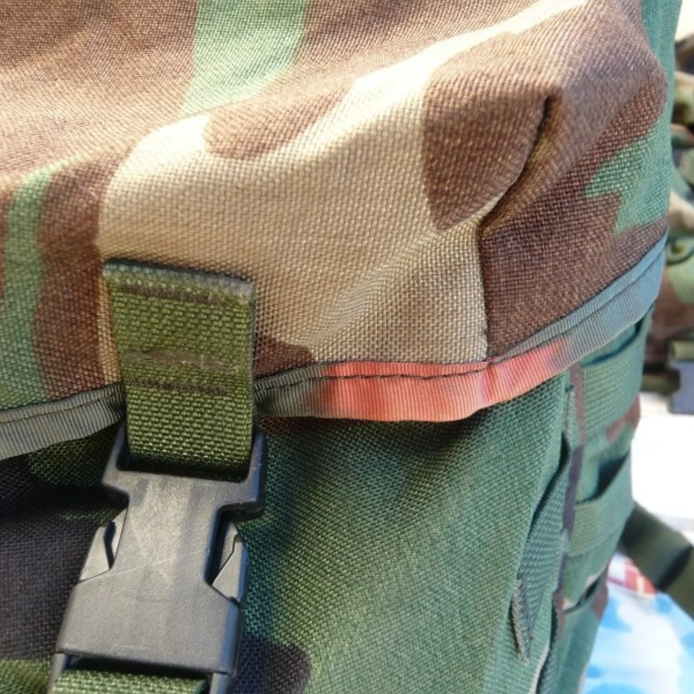 米軍実物 MOLLE II パトロールパック ウッドランド迷彩 程度良し 記録写真3