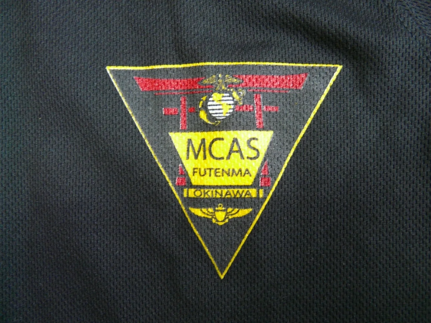 ミリタリーショップ 南国百貨店.COM|沖縄 MCAS FUTENMA OKINAWA ミリタリーTシャツ 黒 M [Q 記録写真3