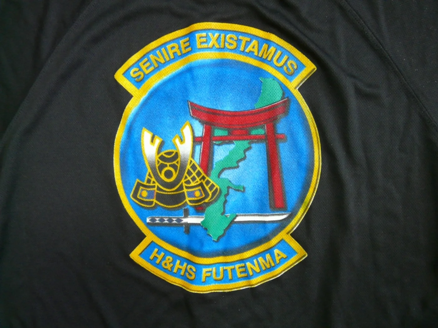 ミリタリーショップ 南国百貨店.COM|沖縄 MCAS FUTENMA OKINAWA ミリタリーTシャツ 黒 M [Q 記録写真6
