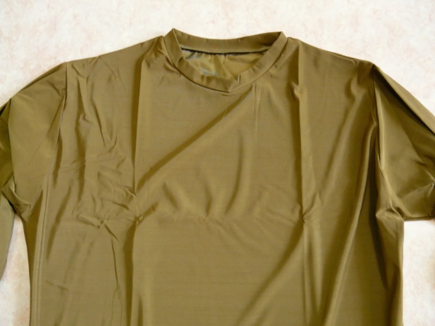 米軍実物 DRI-DUKE 長袖アンダーシャツ コヨーテ 新品 記録写真6