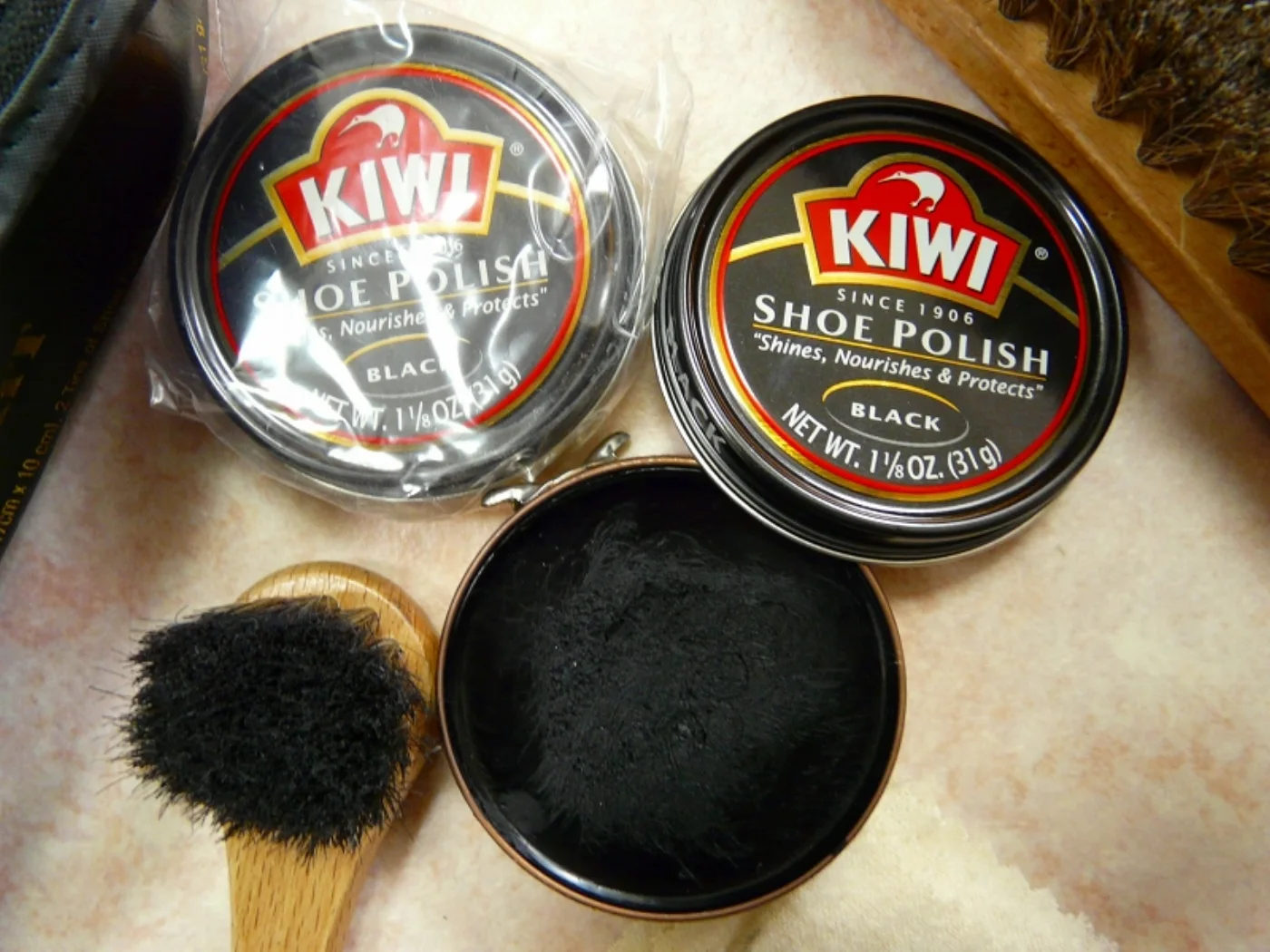ミリタリーショップ 南国百貨店.COM|沖縄 KIWI SHOE POLISH コンバットブーツメンテセット [Z Q- 記録写真5