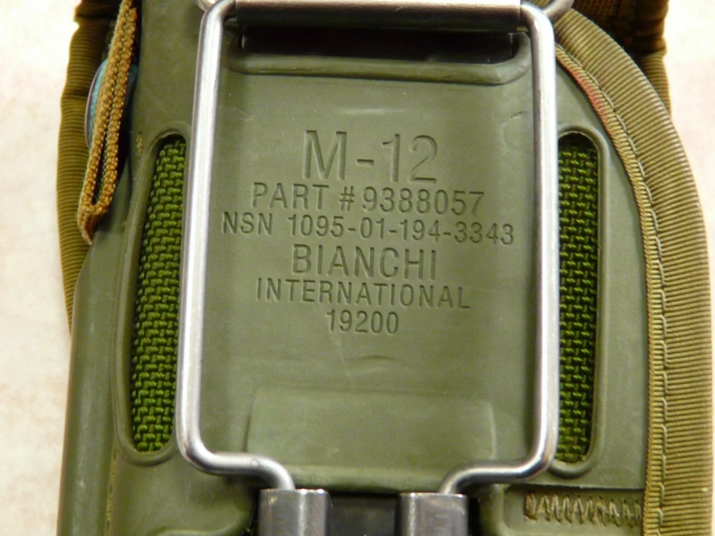ミリタリーショップ 南国百貨店.COM|沖縄 M-12 BIANCHI ホルスター [ZZ Q-738] - M-12 記録写真4