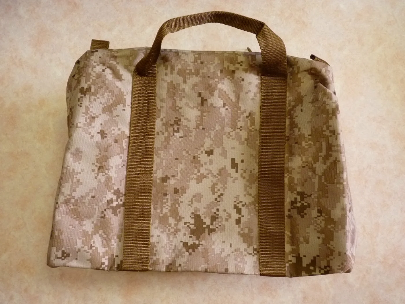 USMC マーパット・デザート キットバッグ 新品 刺繍ロゴ入り 記録写真3