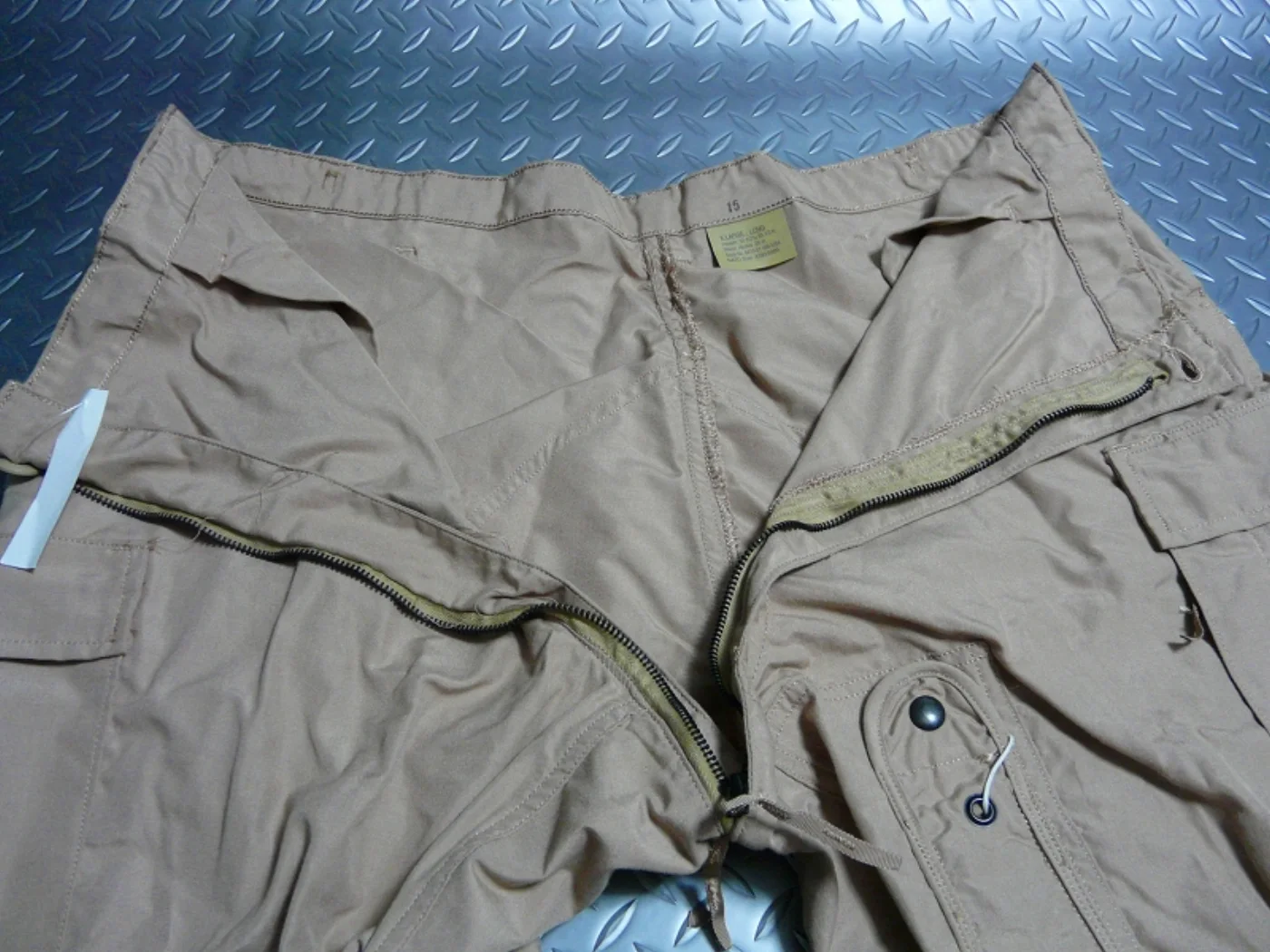 エアクルーコンバットパンツ クラス2 タン XLロング 記録写真6