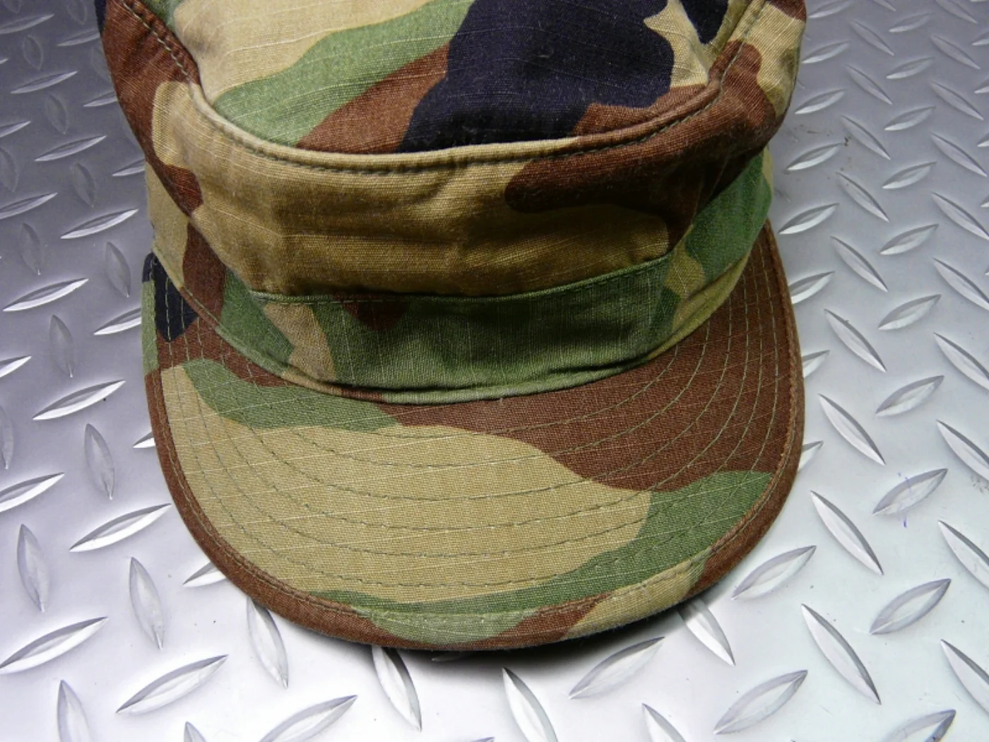 ミリタリーショップ 南国百貨店.COM|沖縄 八角帽 迷彩 7(1/8) M ウッドランド [Z E-1266] - 八 記録写真3