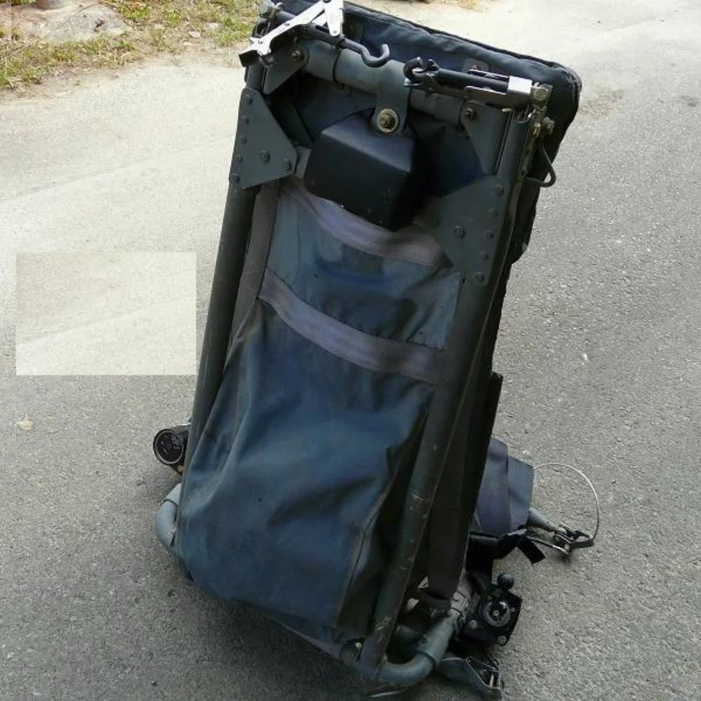 航空機用サブシート パシフィックサイエンティフィック製ハーネス付き 記録写真4