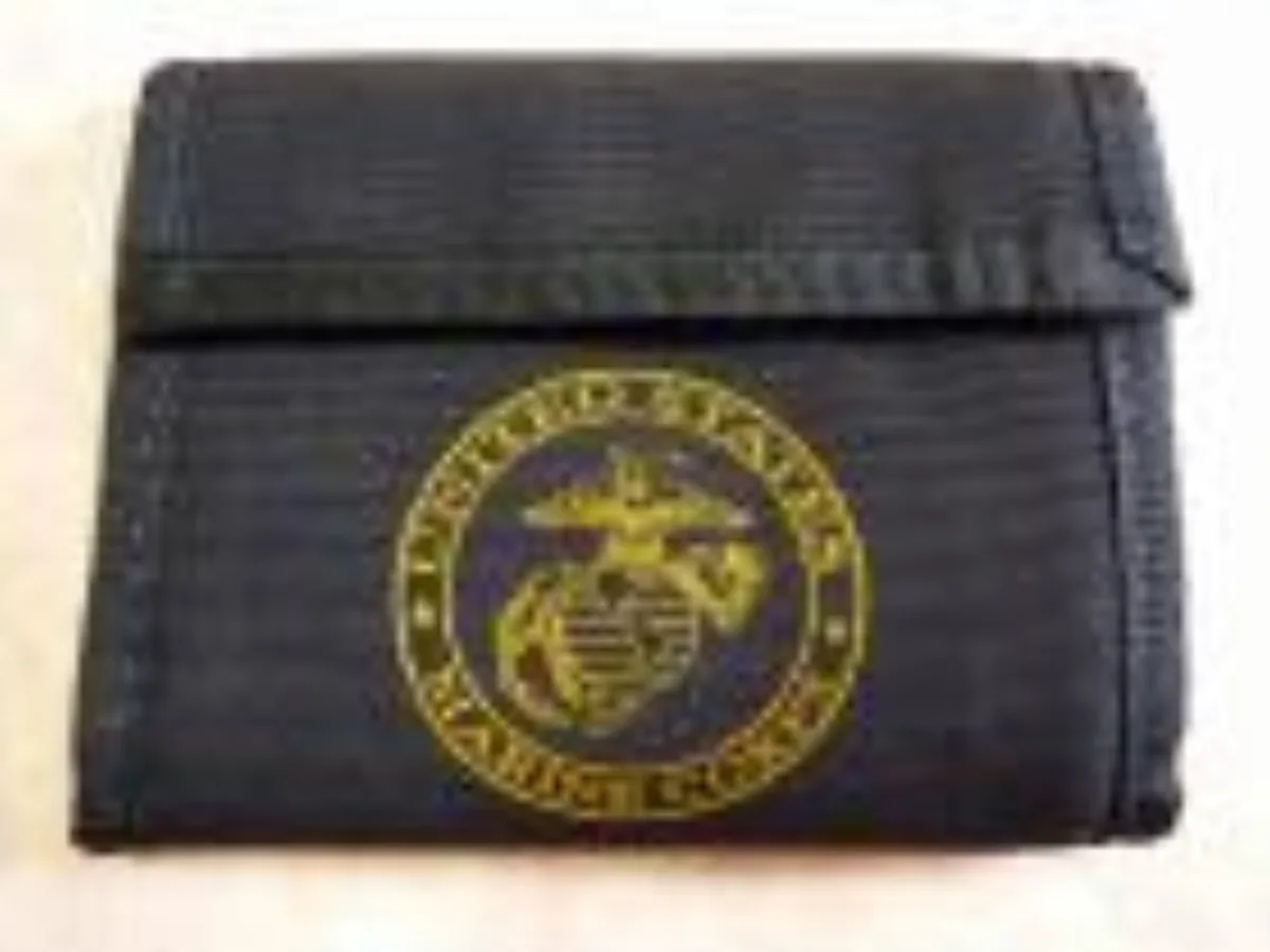 ミリタリーショップ 南国百貨店.COM|沖縄 USMC マーク付き 財布 [Q-779] - USMC マーク付き 財布 記録写真1