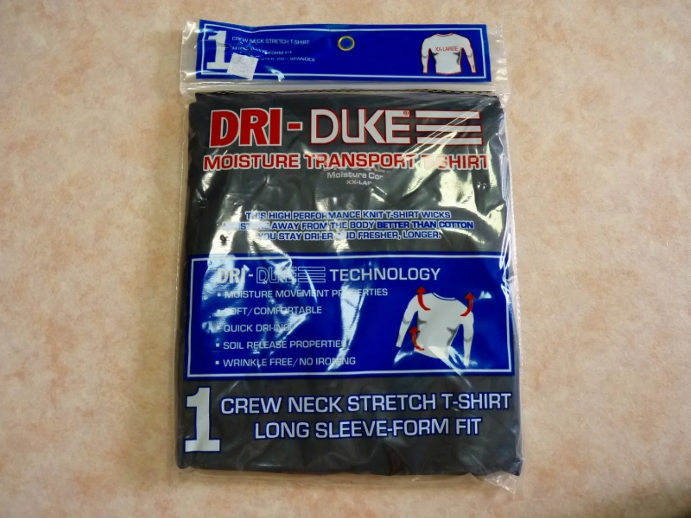 ミリタリーショップ 南国百貨店.COM|沖縄 DRI-DUKE 長袖シャツ 黒 新品 [Z Q-782] - DRI-D 記録写真3