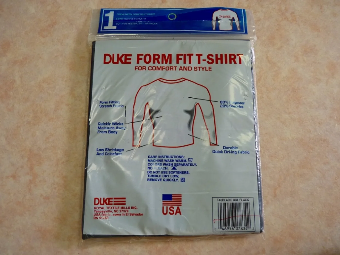 ミリタリーショップ 南国百貨店.COM|沖縄 DRI-DUKE 長袖シャツ 黒 新品 [Z Q-782] - DRI-D 記録写真4