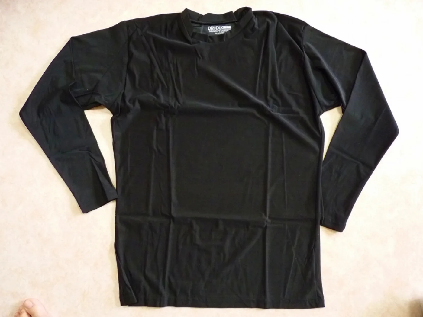 ミリタリーショップ 南国百貨店.COM|沖縄 DRI-DUKE 長袖シャツ 黒 新品 [Z Q-782] - DRI-D 記録写真5