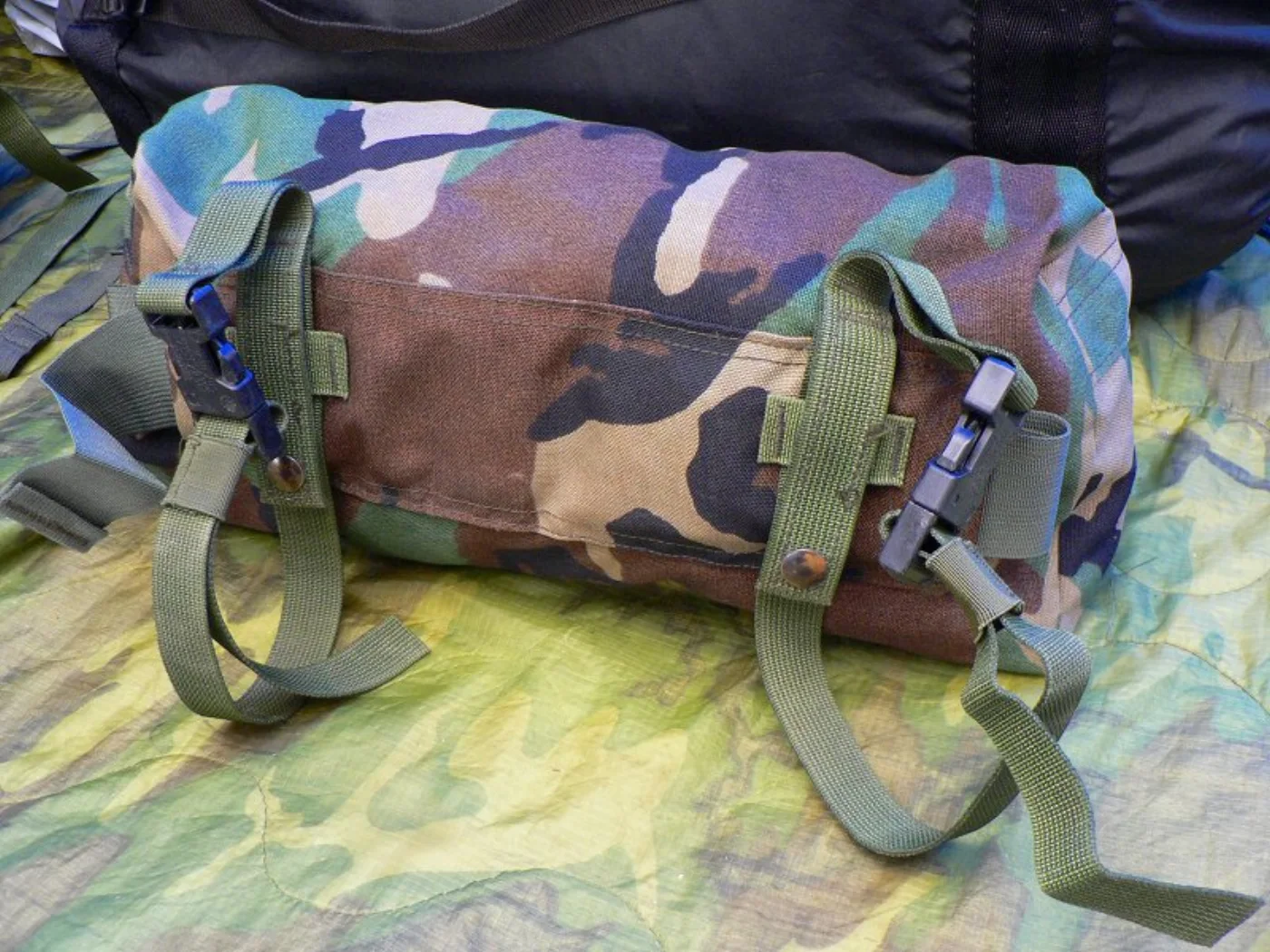 MOLLE II ウエストパック ウッドランド迷彩 記録写真2