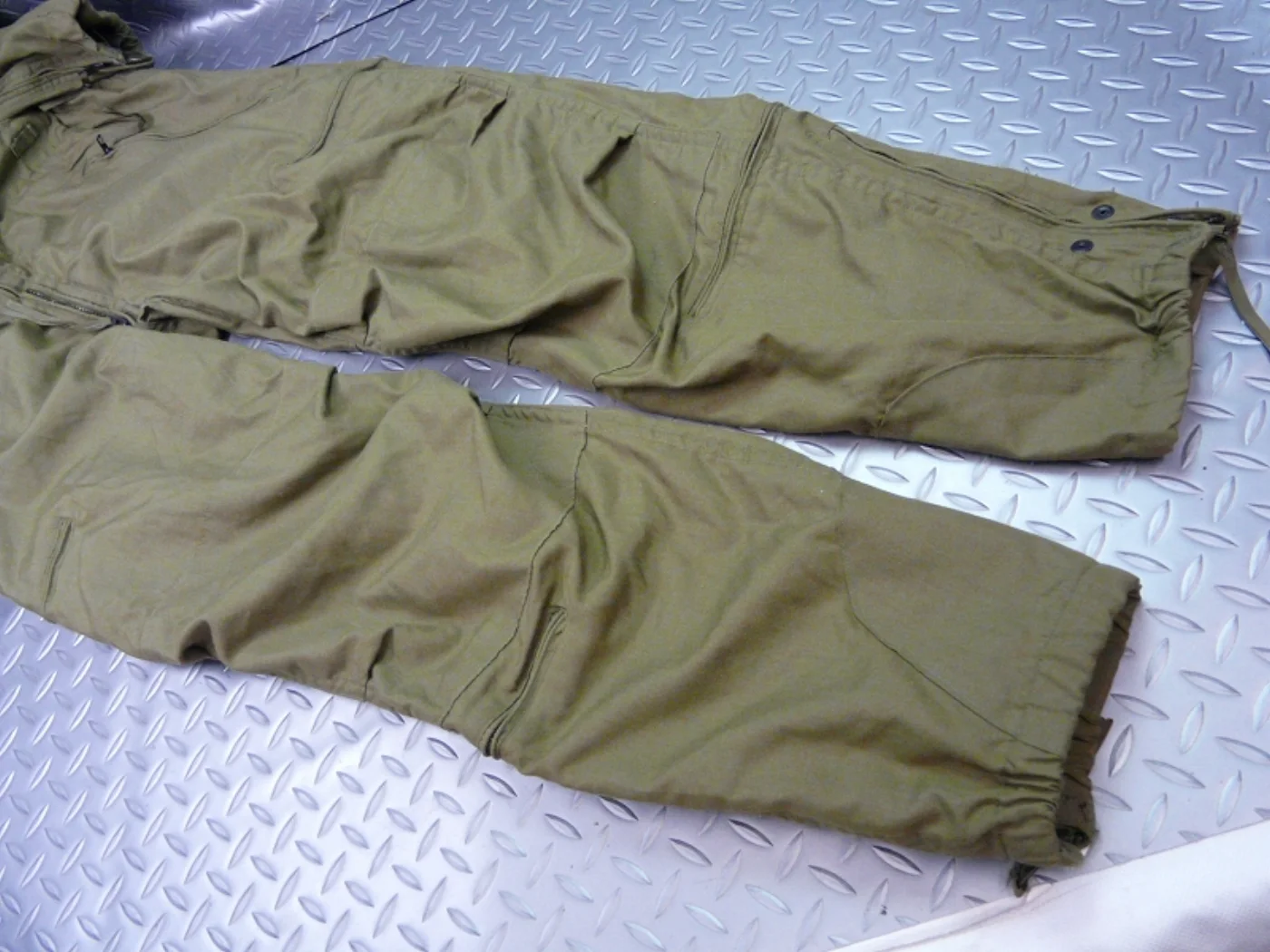 CVCタンカースカバーオール 新品 S-Rサイズ 記録写真3