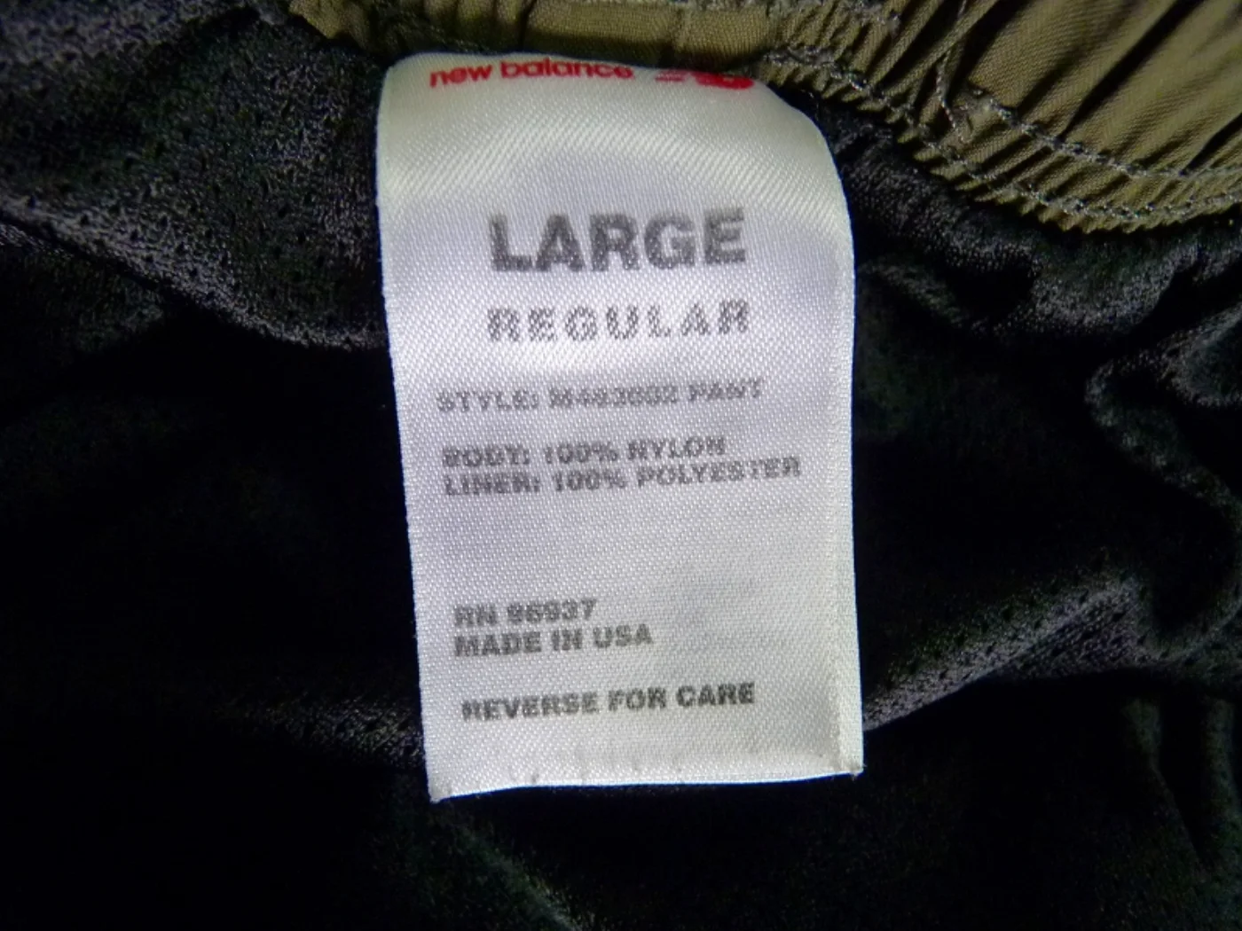 USMC トレーニングパンツ オリーブ Lサイズ 記録写真5