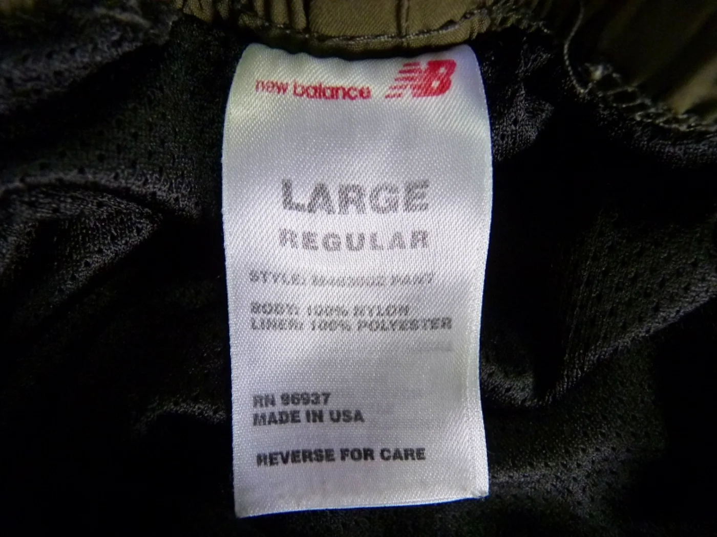USMC トレーニングパンツ オリーブ Lサイズ 記録写真6