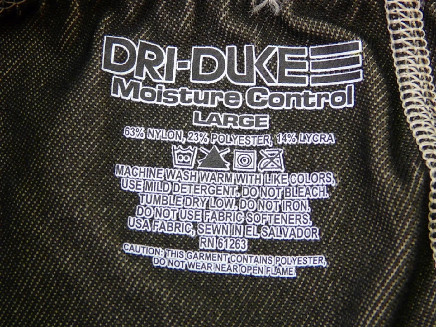 DRI-DUKE インナーパンツ 新品 Lサイズ 記録写真5