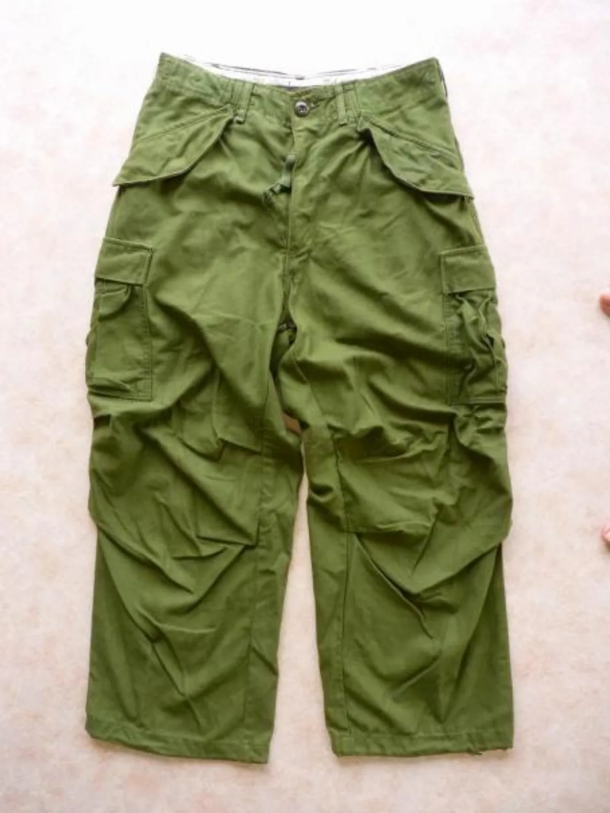 ミリタリーショップ 南国百貨店.COM|沖縄 M65 カーゴパンツ OD S-S [Q-794] - M65 カーゴパン 記録写真1