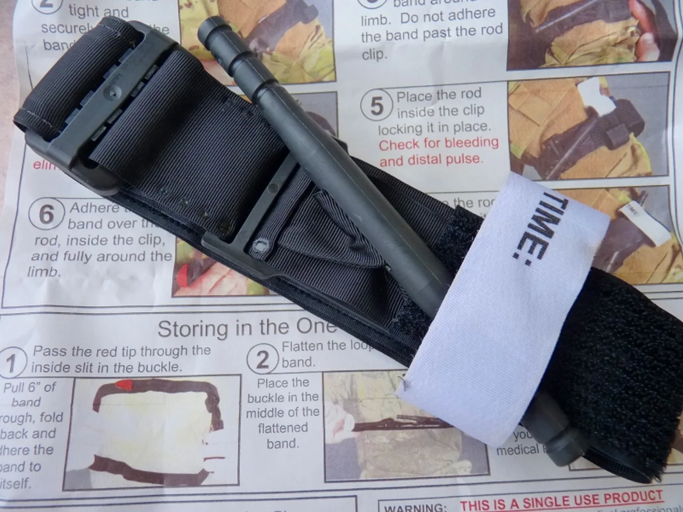 ミリタリーショップ 南国百貨店.COM|沖縄 米軍 止血帯 新品 [Z Q-868-2] - 米軍 止血帯 新品 記録写真6