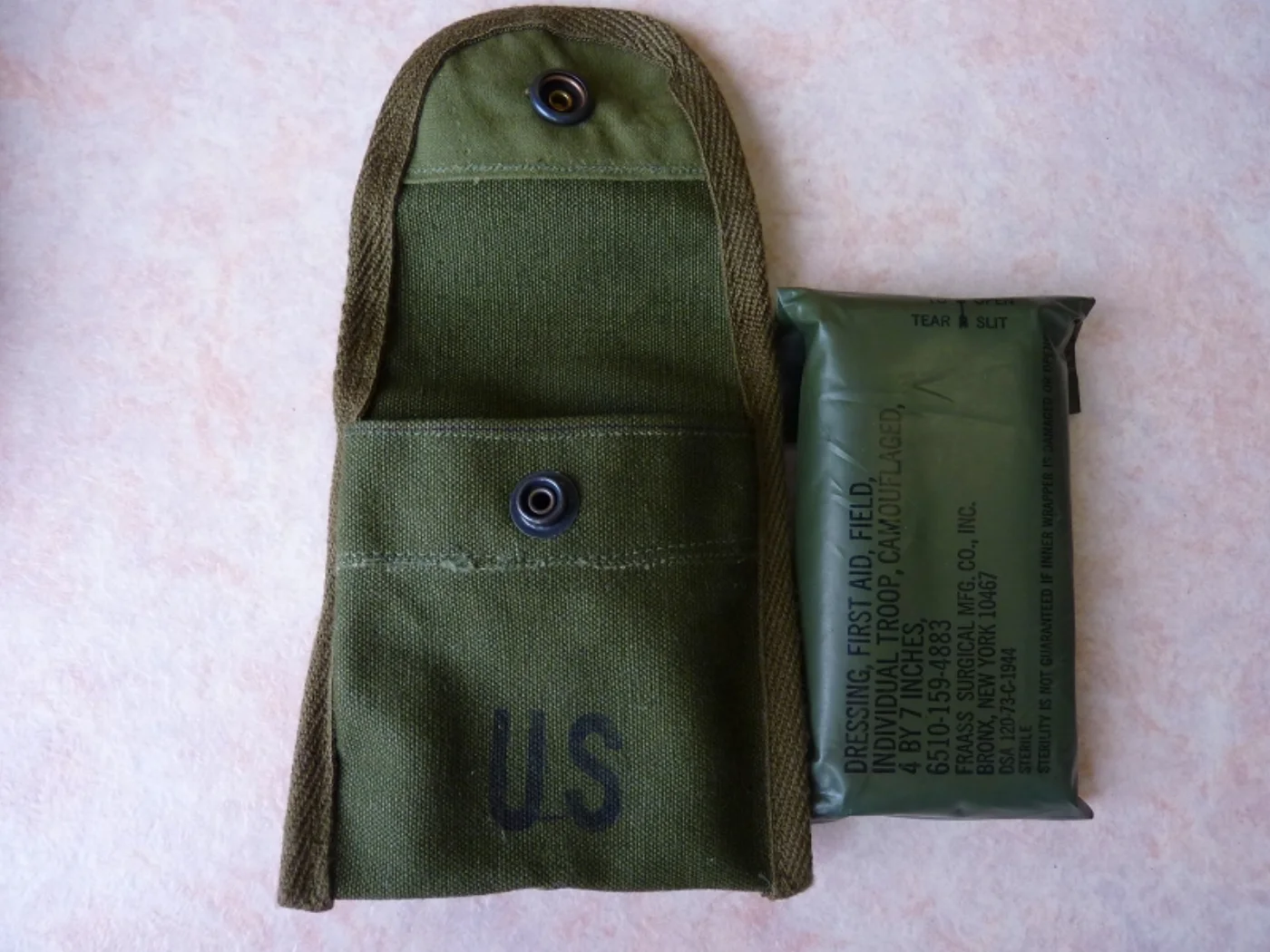 ミリタリーショップ 南国百貨店.COM|沖縄 DRESSING FIRST AID FIELD INDIVIDUAL T 記録写真4