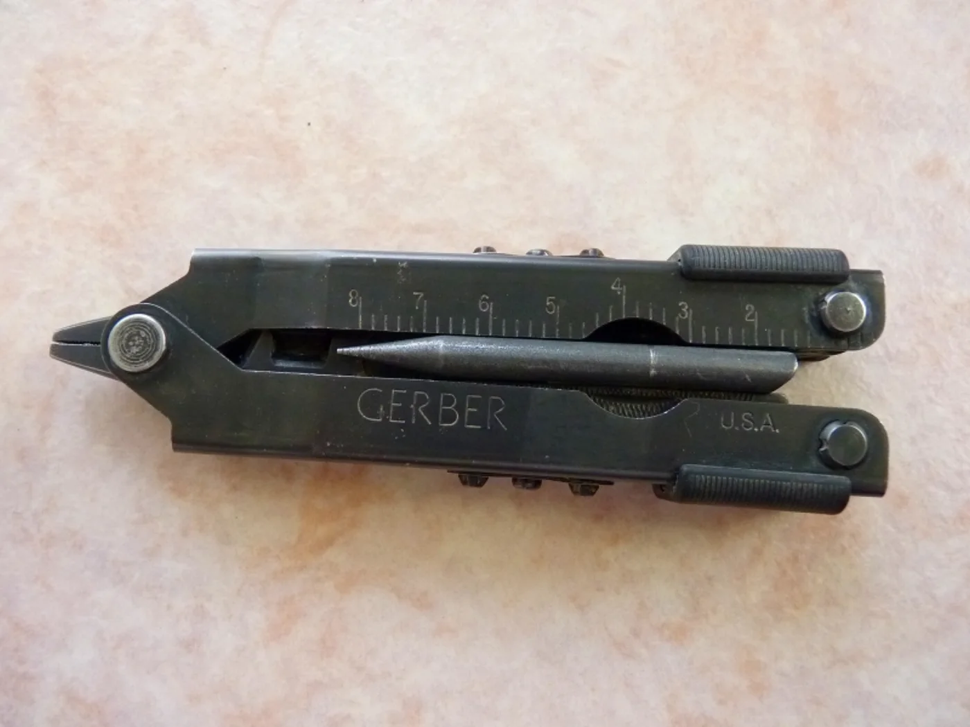GERBER マルチプライヤー ブラック 米軍実物 ナイロンケース付 記録写真2