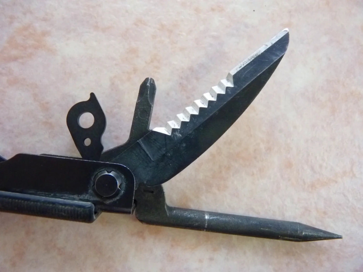 GERBER マルチプライヤー ブラック 米軍実物 ナイロンケース付 記録写真6