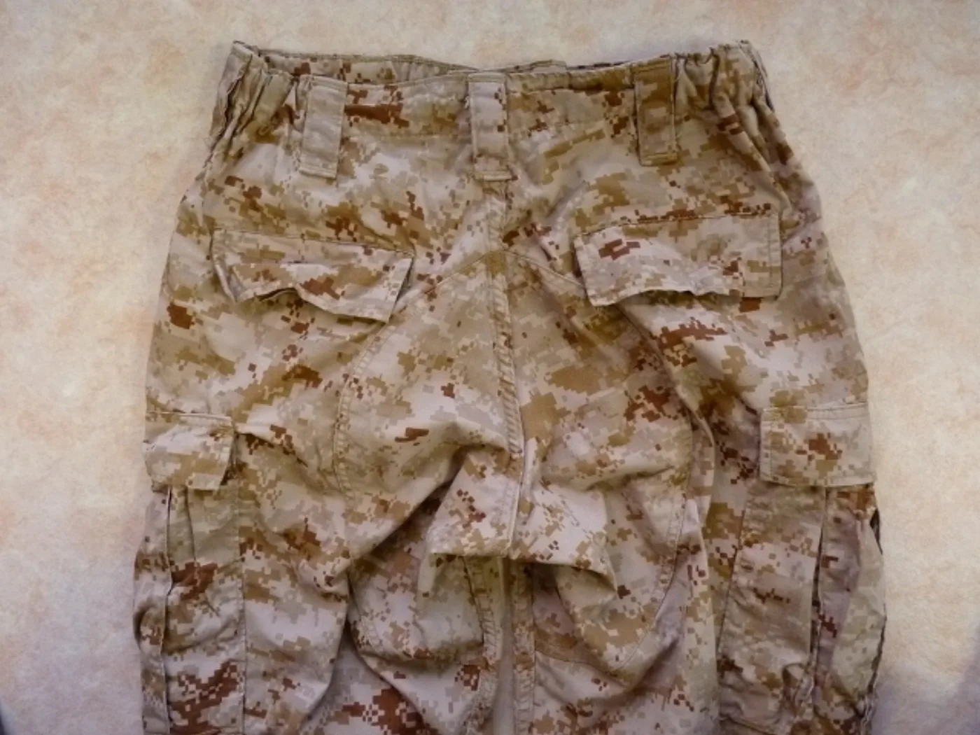 USMC マーパットデザート 難燃FR戦闘パンツ M-R 極上品 記録写真5