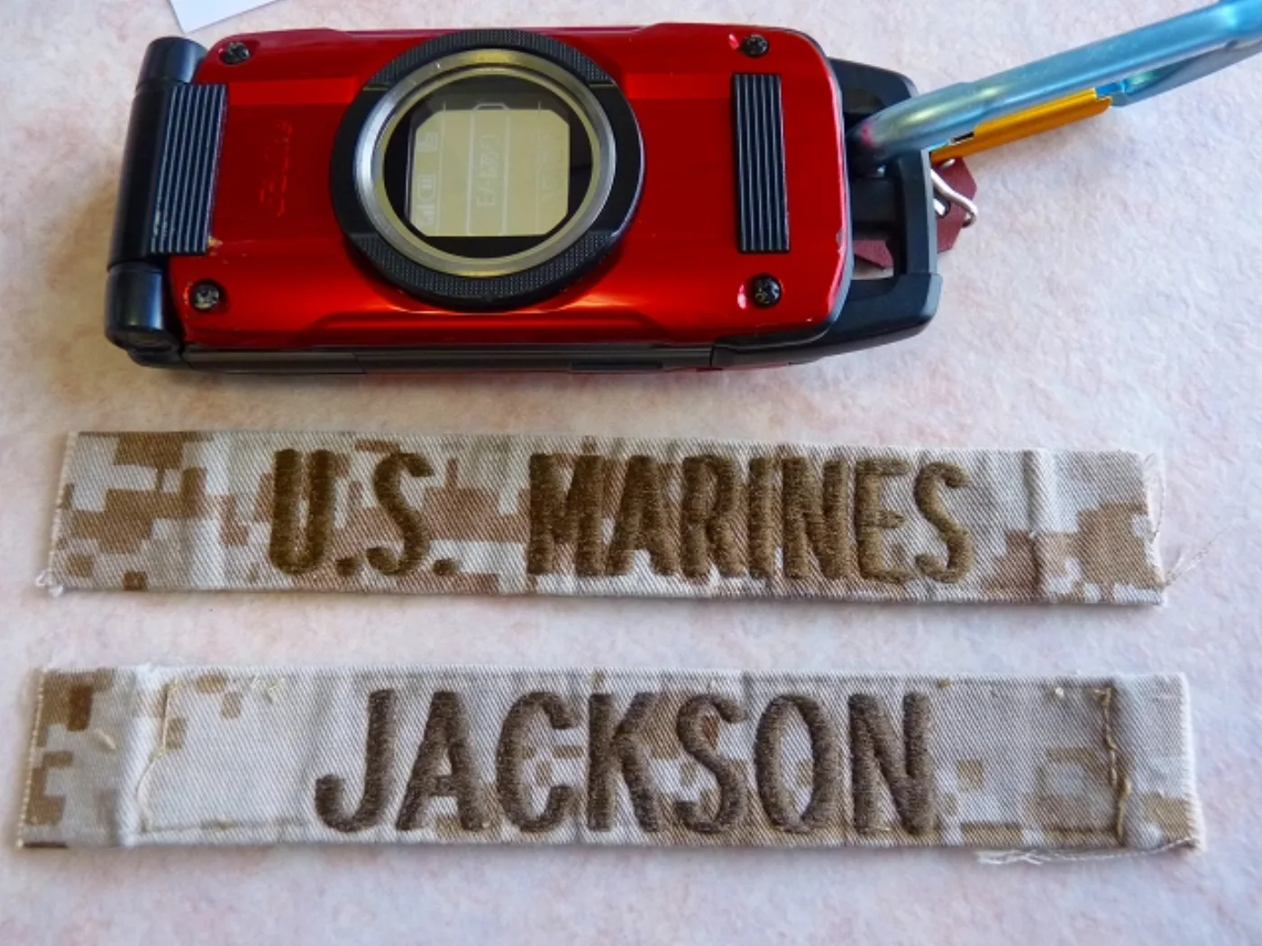 ミリタリーショップ 南国百貨店.COM|沖縄 U.S.MARINES JACKSON ネームタグセット [Z Q-963 記録写真3