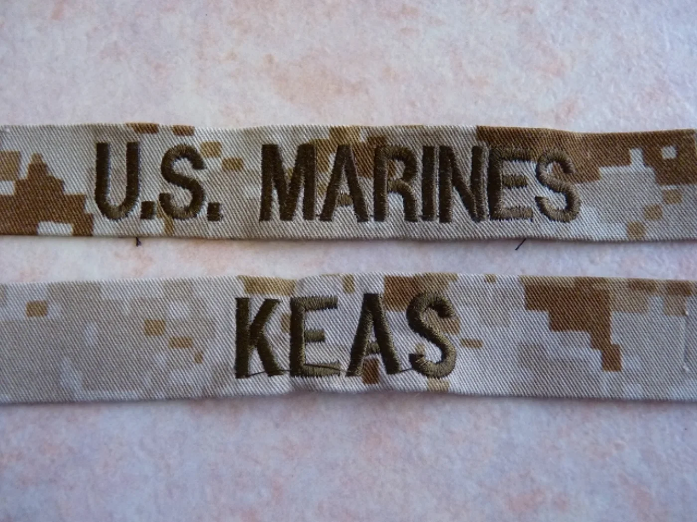 ミリタリーショップ 南国百貨店.COM|沖縄 U.S.MARINES KEAS ネームタグセット [Z Q-964] - 記録写真2