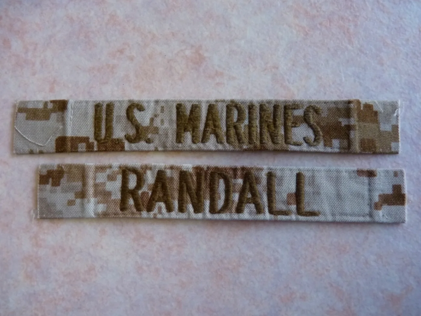 ミリタリーショップ 南国百貨店.COM|沖縄 U.S.MARINES RANDALL ネームタグセット [Q-965] 記録写真2