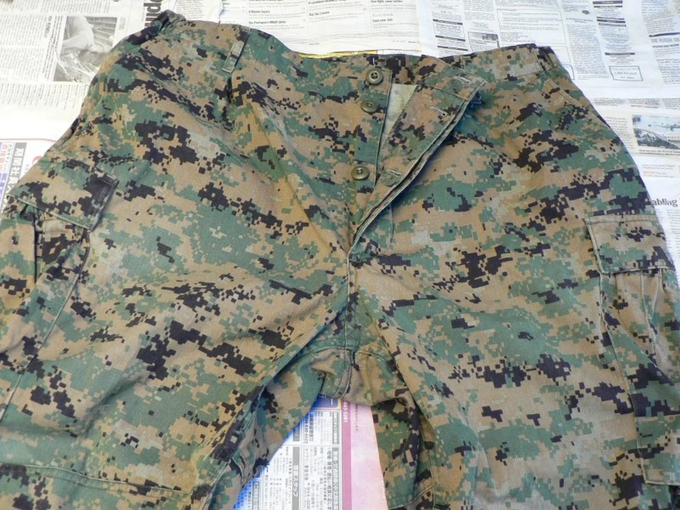 USMC マーパット ウッドランド パンツ XL-L 米軍実物 記録写真5