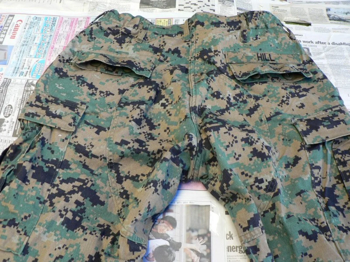 マーパット ウッドランド パンツ MEDIUM-SHORT 米海兵隊実物 記録写真6