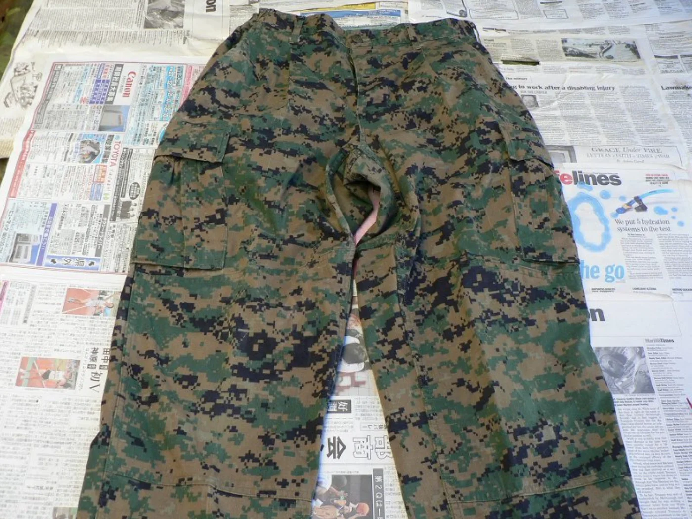 マーパット ウッドランド パンツ SMALL-SHORT 米海兵隊実物 記録写真4