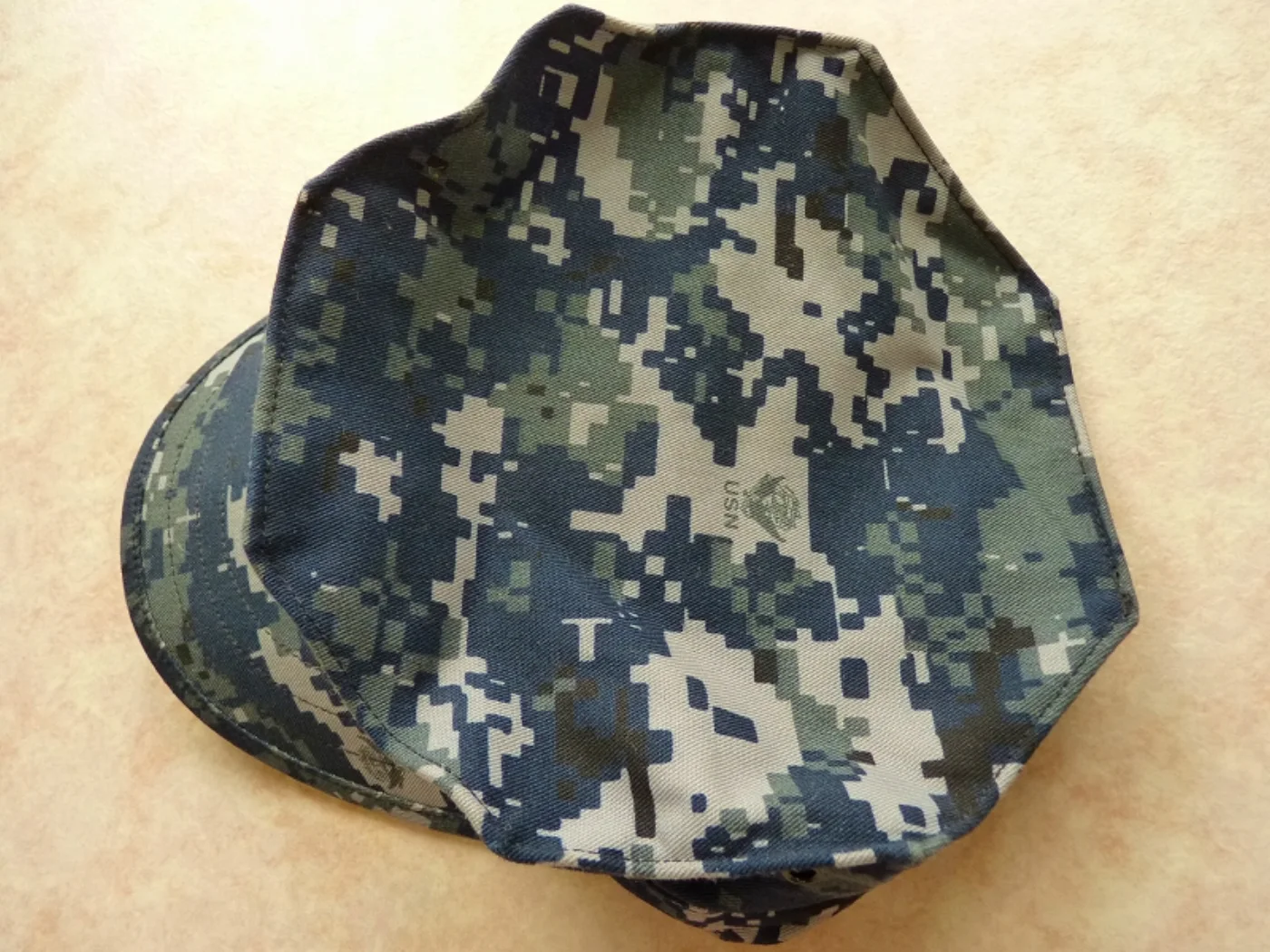 ミリタリーショップ 南国百貨店.COM|沖縄 U.S.NAVY 八角帽 極上品 -7- [Q-975] - U.S.NA 記録写真3