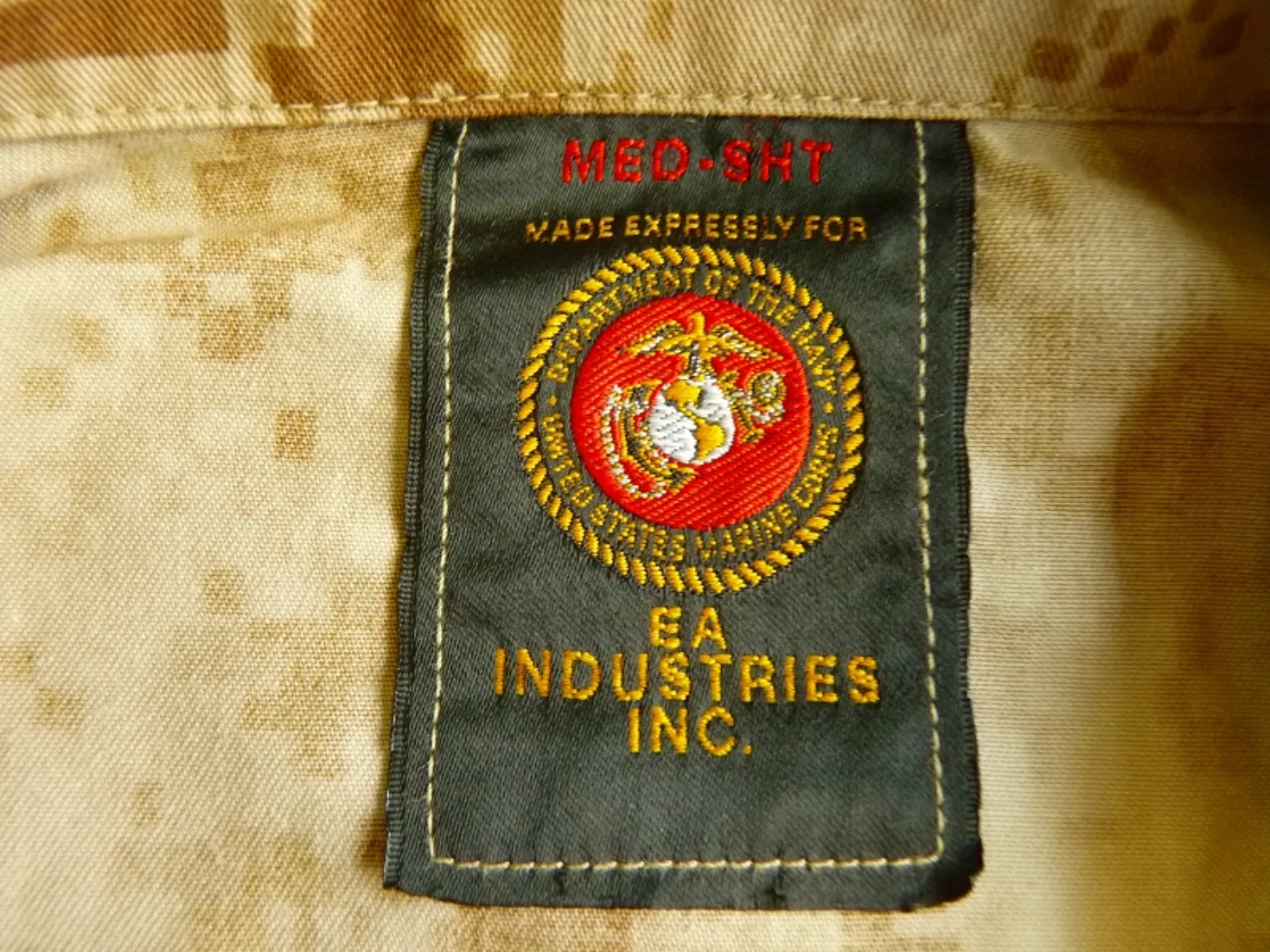 ミリタリーショップ 南国百貨店.COM|沖縄 USMC MARPAT マーパット デザート ジャケット M-S [Q-9 記録写真3