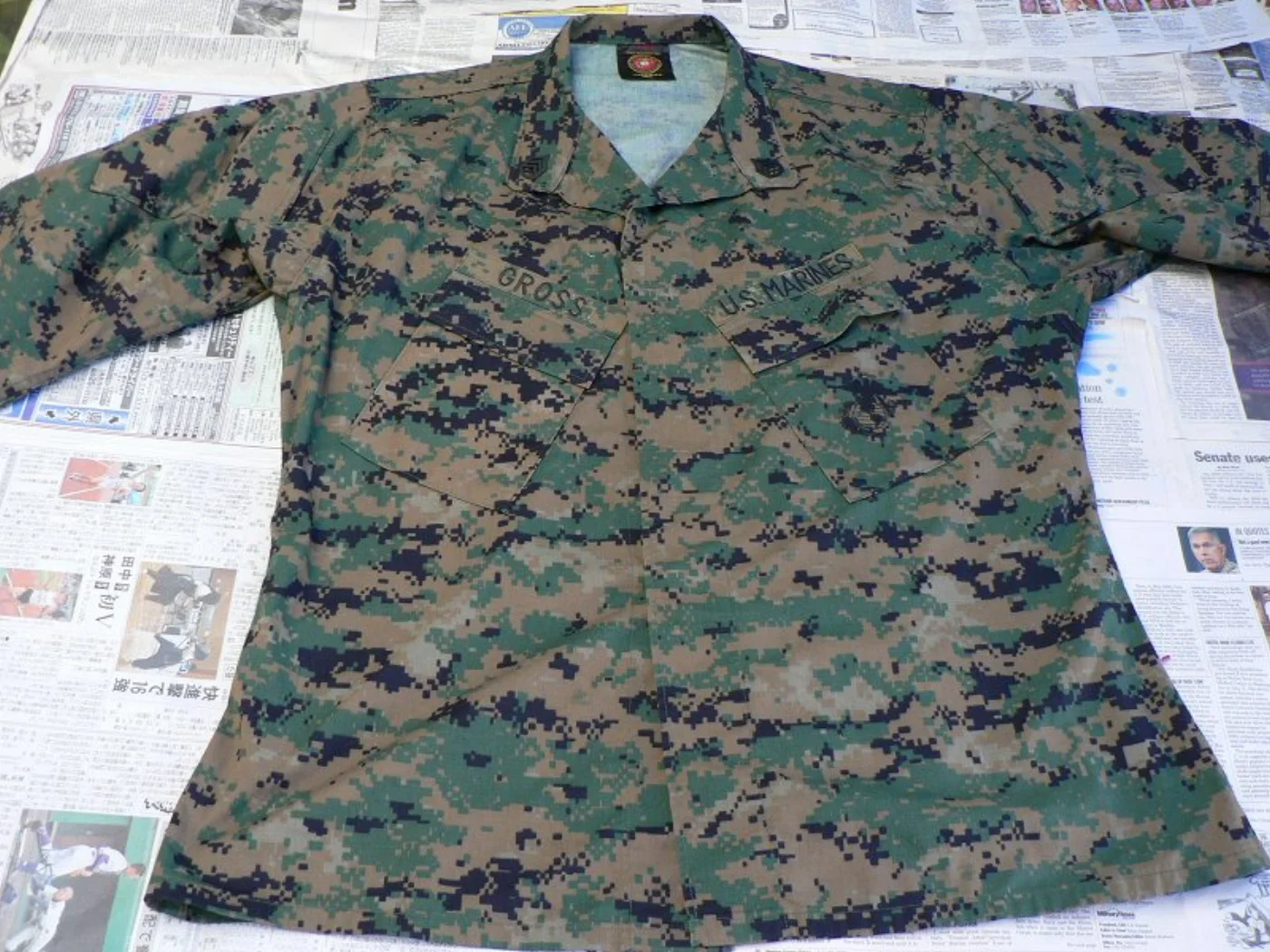 マーパット ウッドランド 上下セット LARGE-REGULAR 「GROSS」名入り極上品 記録写真3