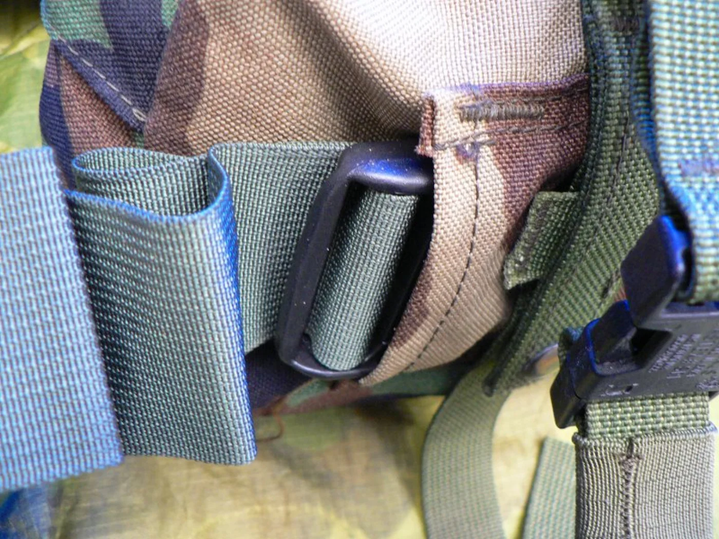 MOLLE II PACK WAIST ウエストパック ウッドランド迷彩 記録写真3
