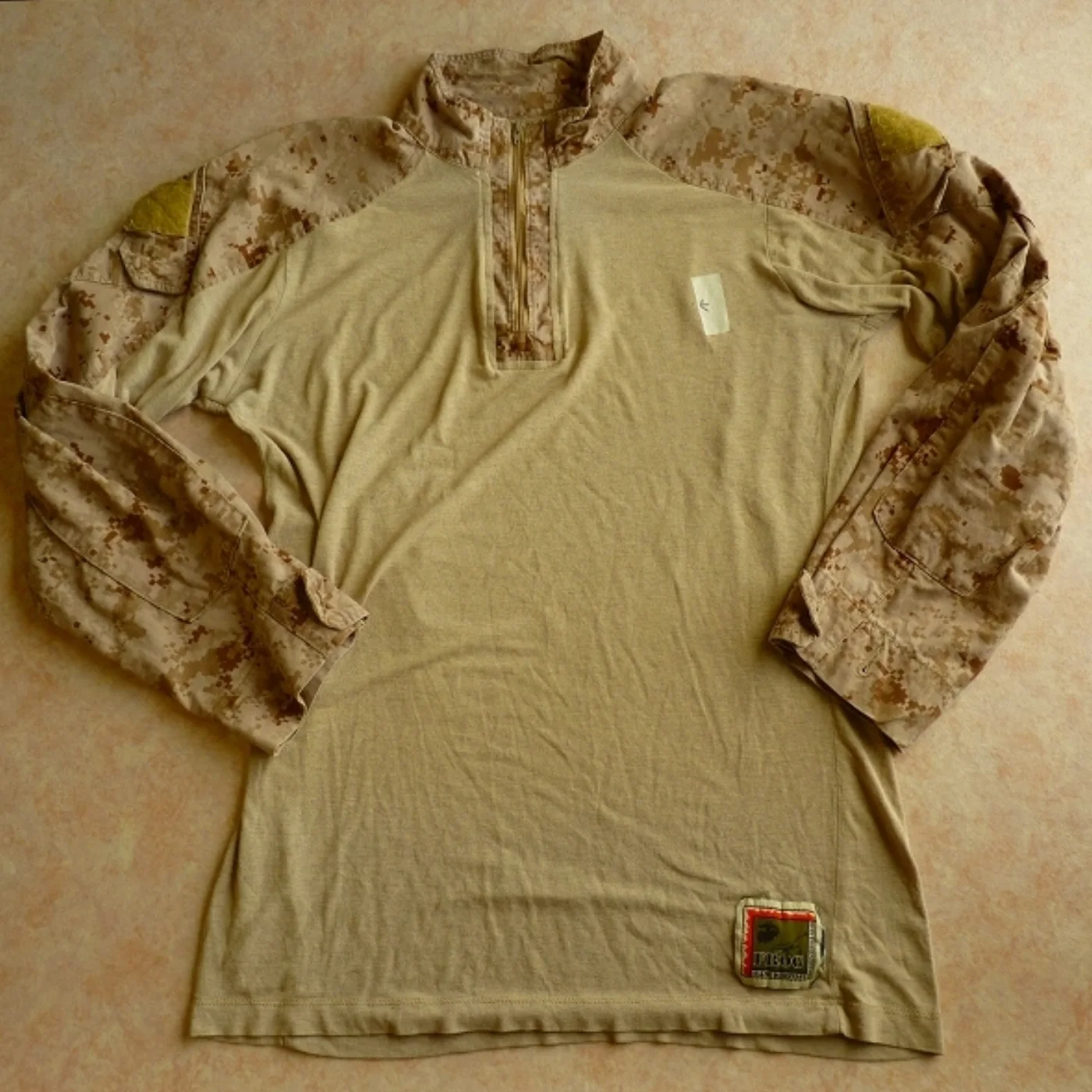 USMC FROG デザート迷彩 コンバットシャツ Mサイズ 記録写真2