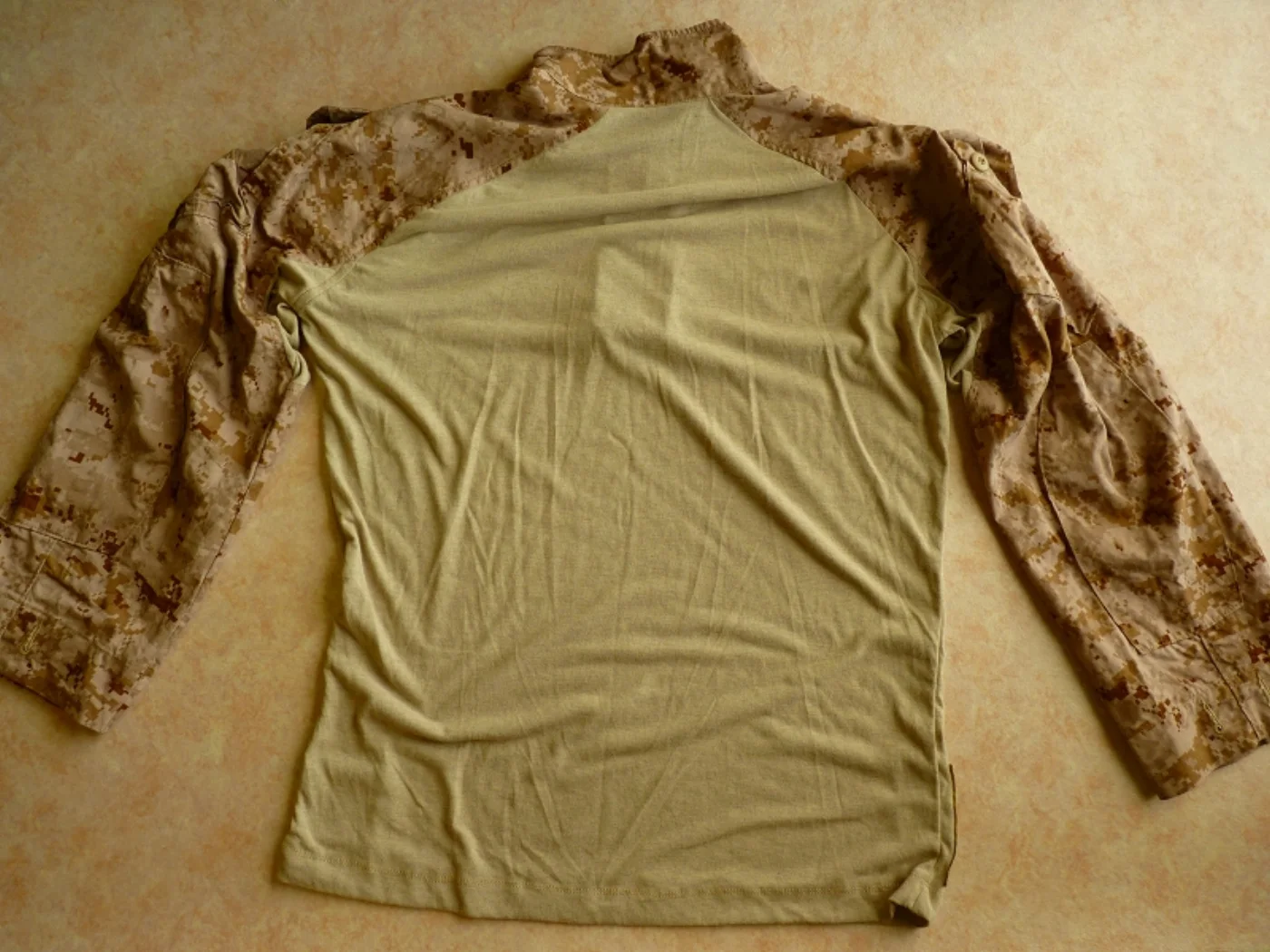ミリタリーショップ 南国百貨店.COM|沖縄 USMC デザート コンバットシャツ L-R [Q-1039] - 米軍放 記録写真7