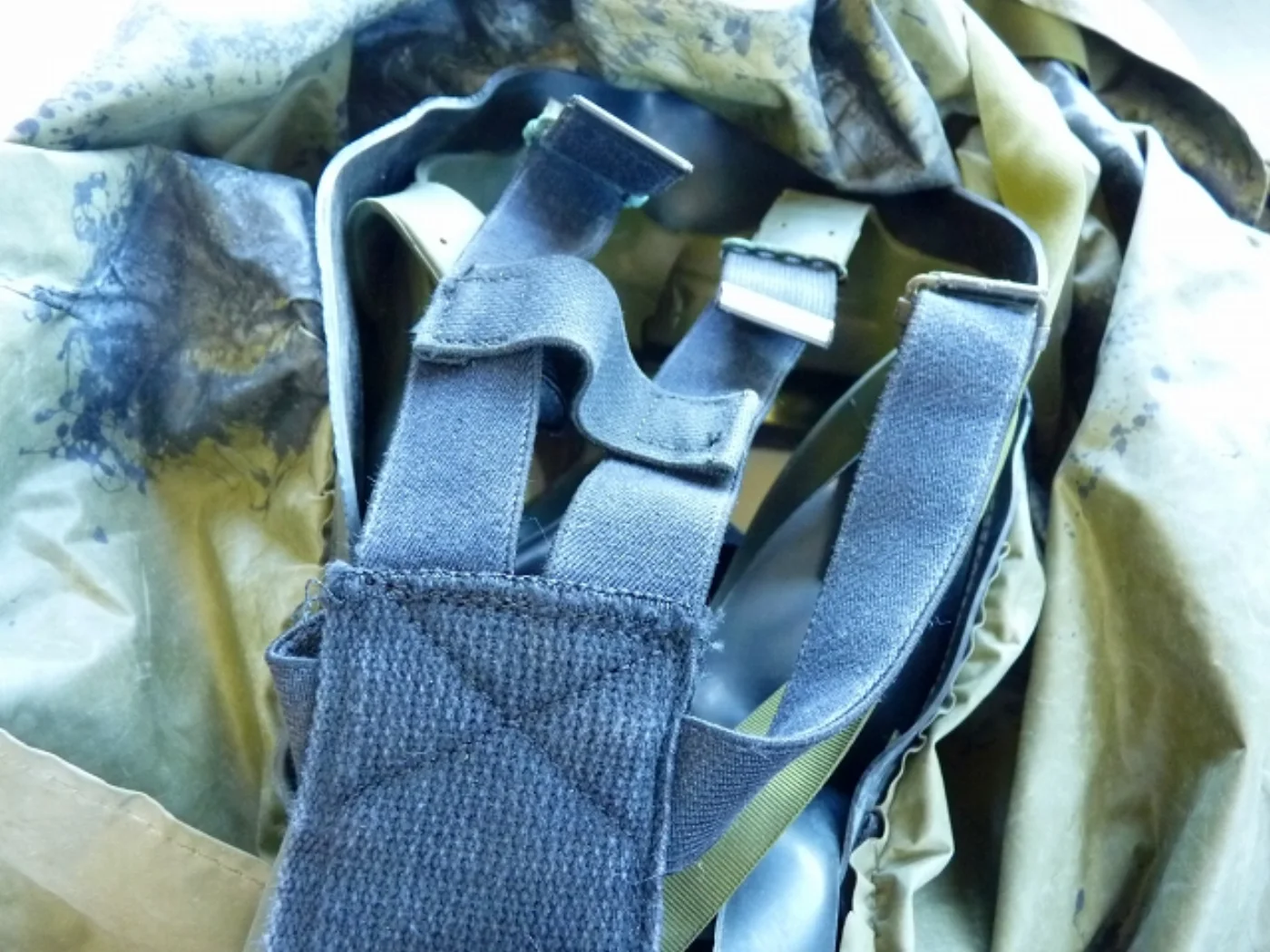 米軍 M40 ガスマスク一式(ジャンク品) キャリーバッグ付き 記録写真4
