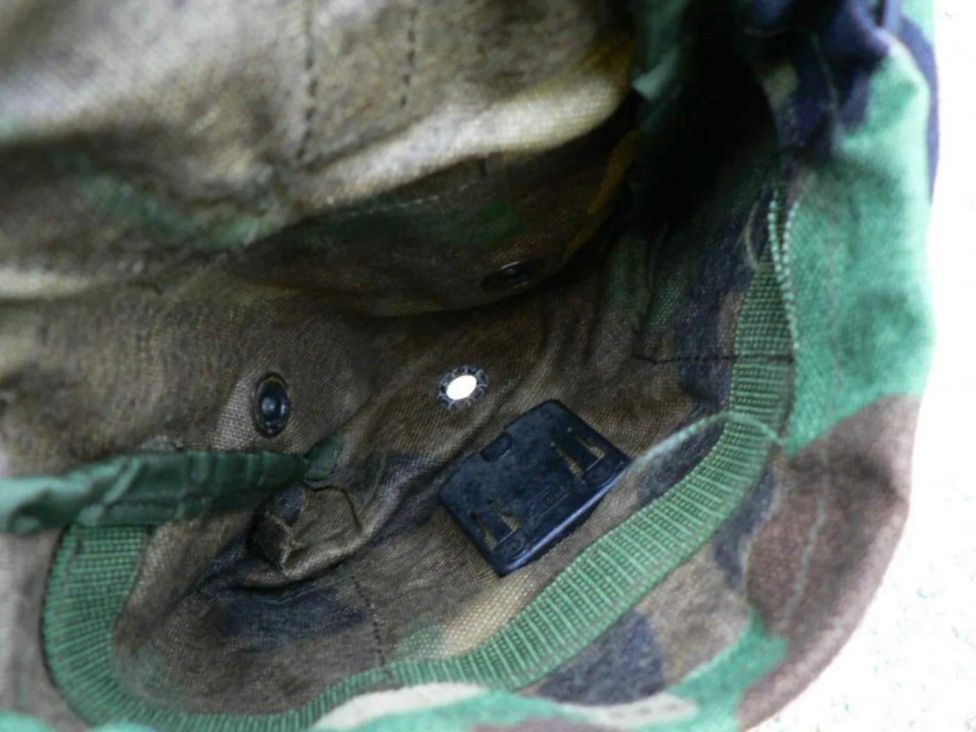 米軍 MOLLE II キャンティーン/ユーティリティポーチ ウッドランド迷彩 記録写真5