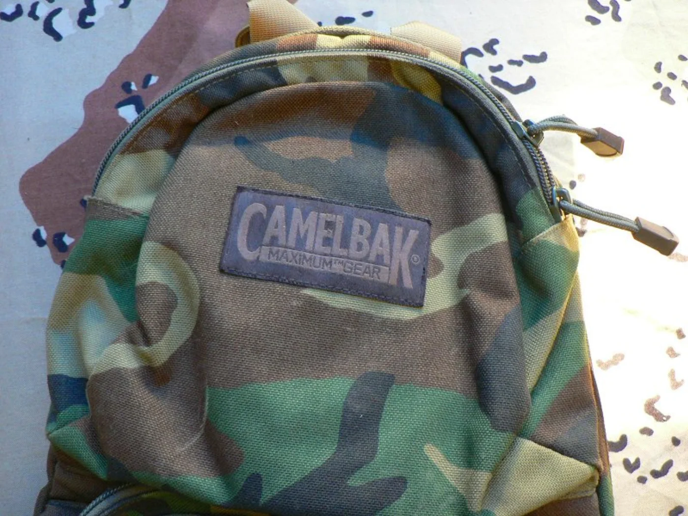 CAMELBAK ウッドランド迷彩 リュックサック(水筒なし) 記録写真3