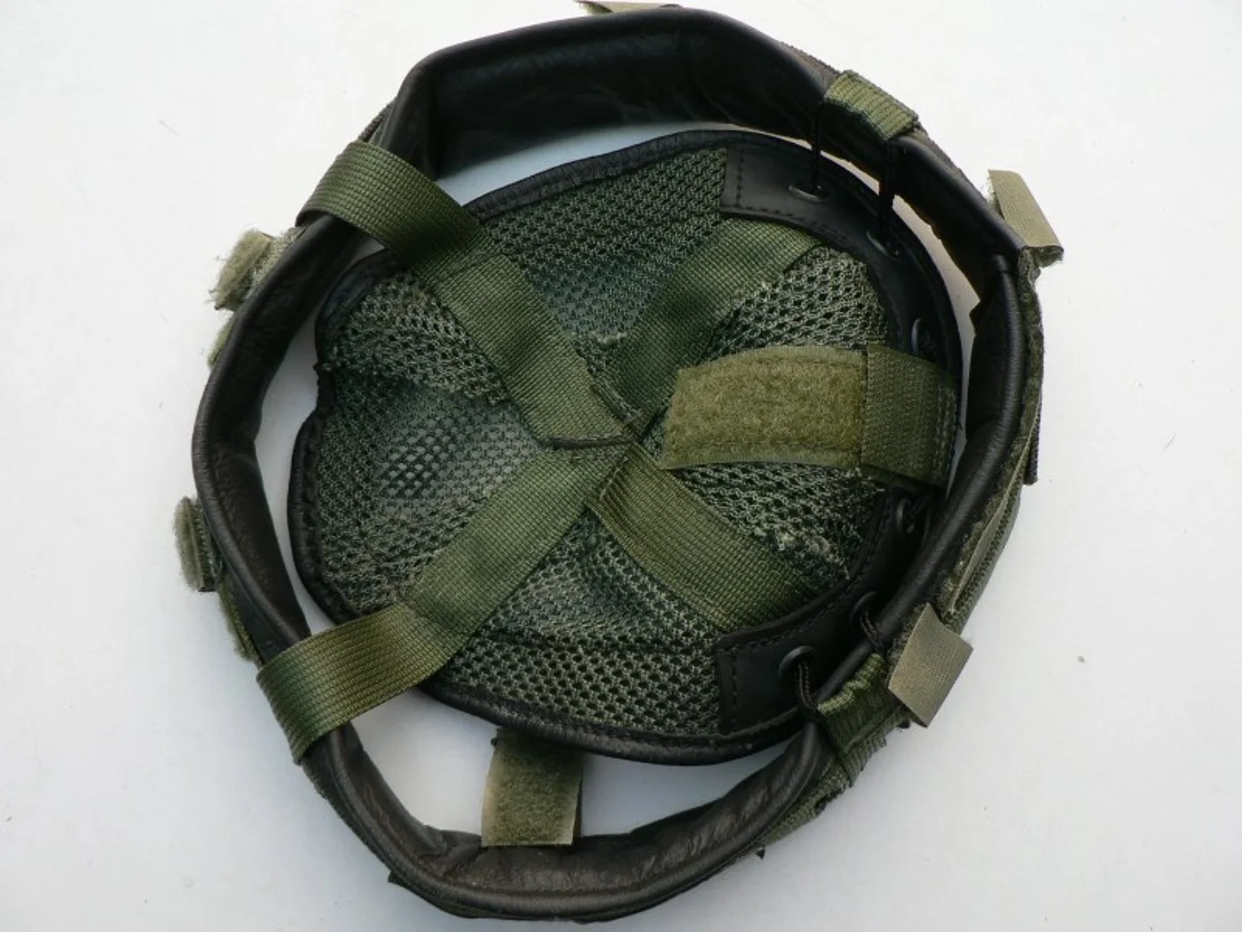 米海兵隊 LWHヘルメット用 パッドサスペンション パーツ Mサイズ 記録写真4