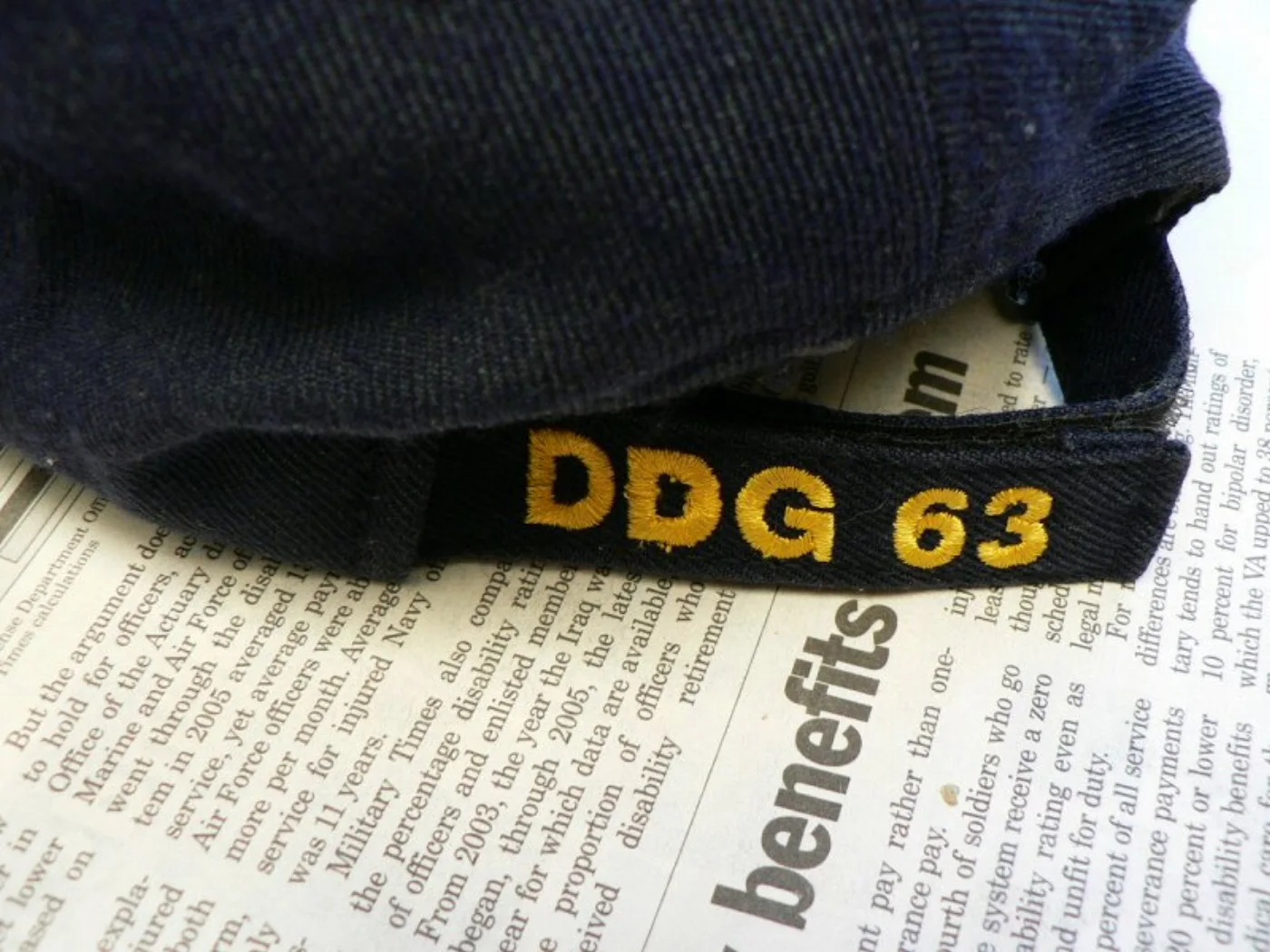 USSステザム DDG-63 駆逐艦 ベースボールキャップ 記録写真7