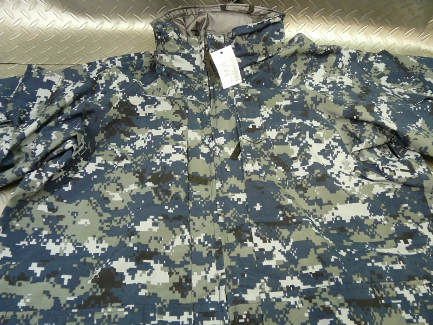 U.S.NAVY NWU ゴアテックスパーカー Mサイズ 新品 記録写真2