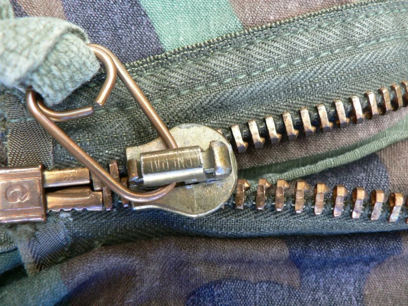 M-65 フィールドジャケット ウッドランド迷彩 スモールショート 記録写真7