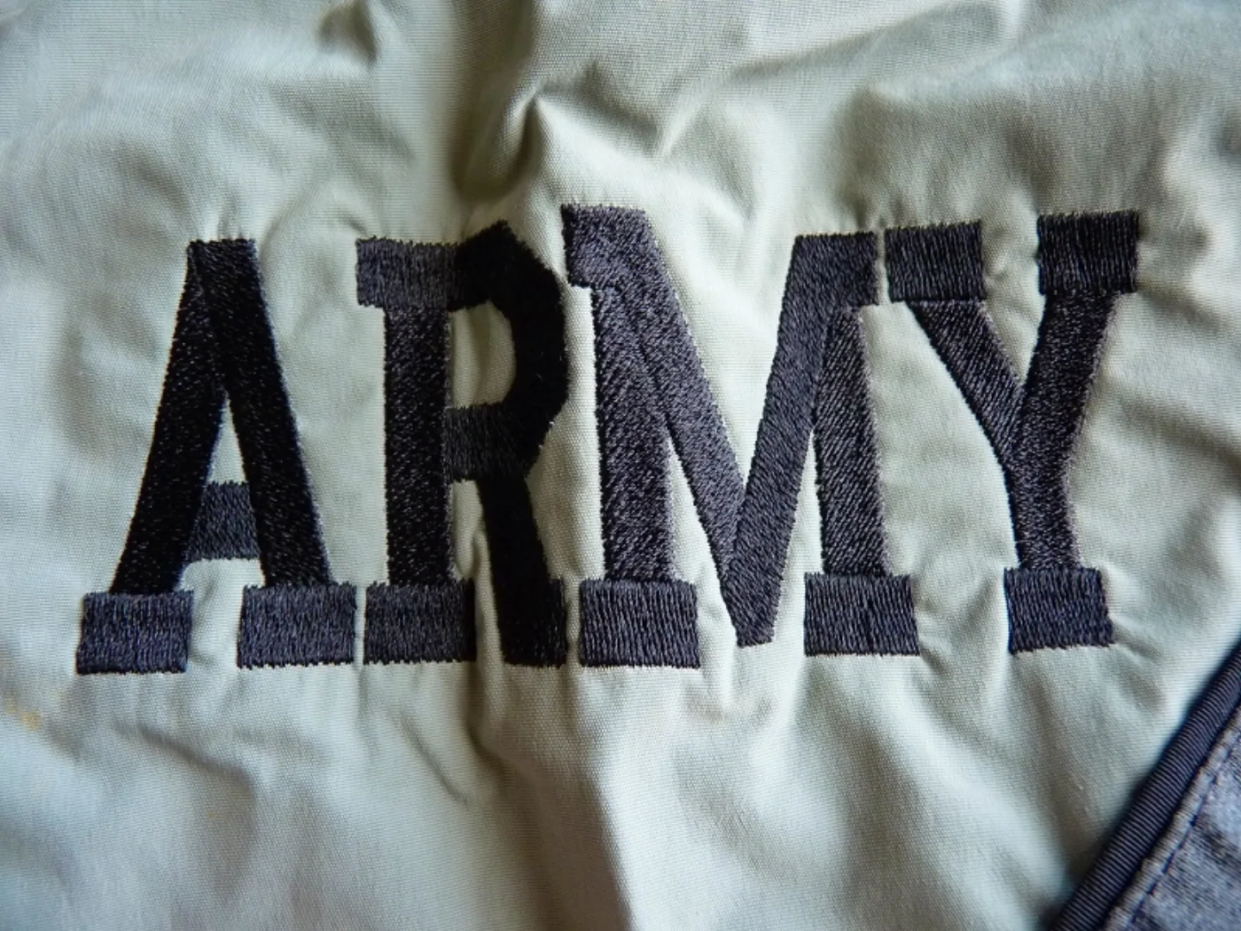 ARMY トレーニングウェア(PTジャケット) ARMY刺繍入り 記録写真2