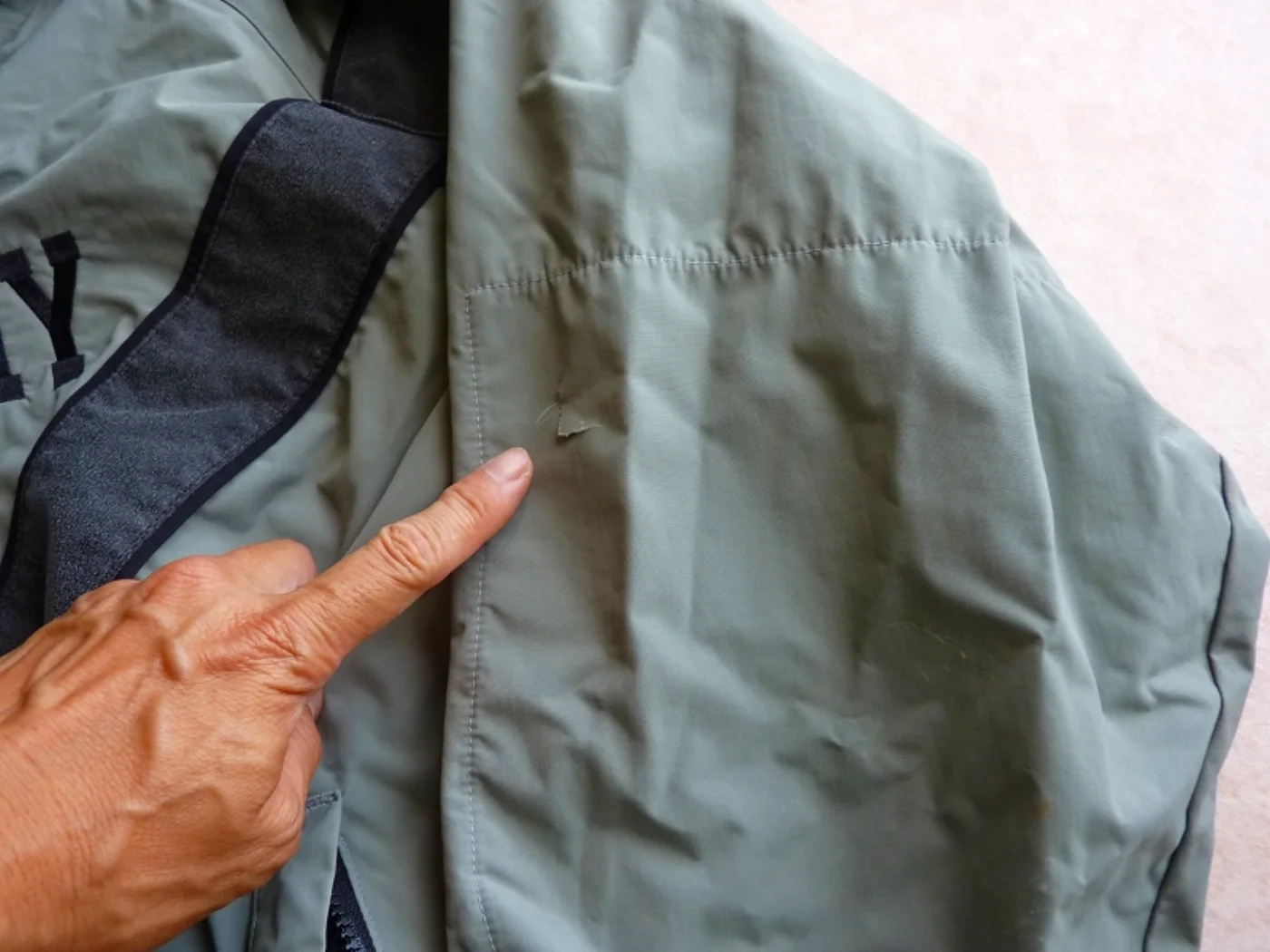 ARMY トレーニングウェア(PTジャケット) ARMY刺繍入り 記録写真5