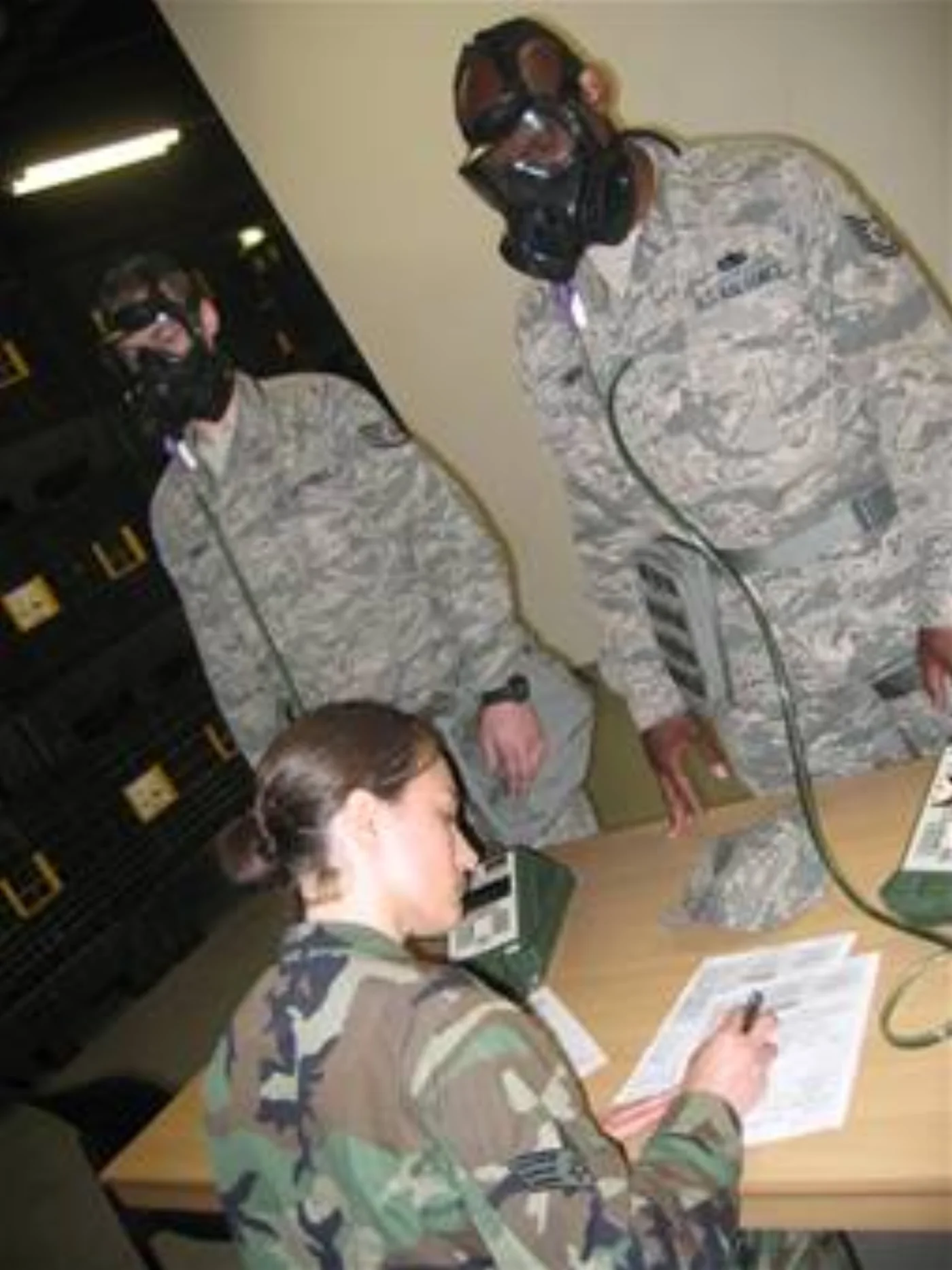 M50 ガスマスク 新型 米空軍仕様 記録写真2