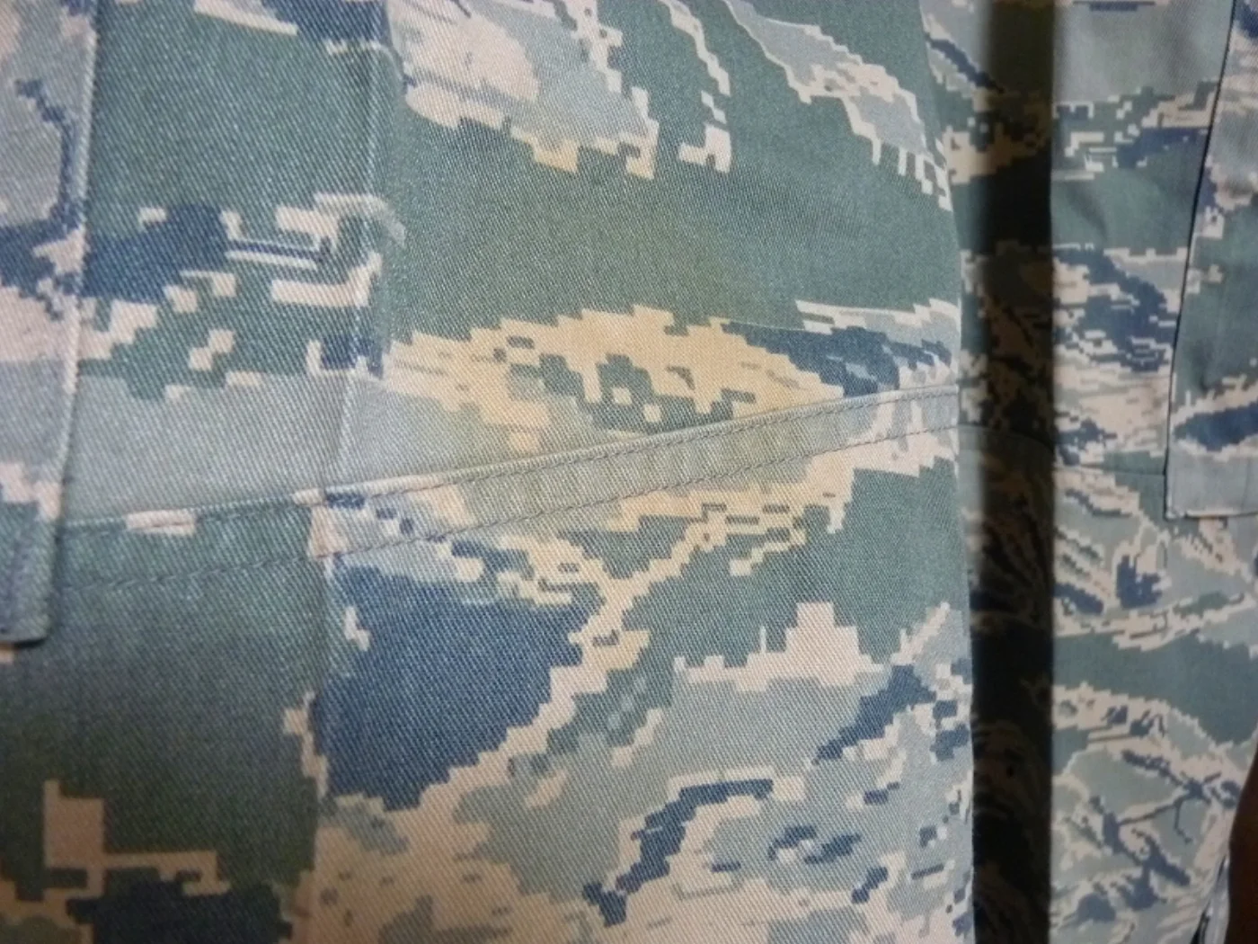 空軍ABU タイガーストライプ迷彩パンツ 34R 記録写真4